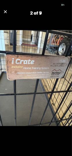 Dog crate 22X34X24 $35 Gilbert and Ray rd. Check all pics and offers.