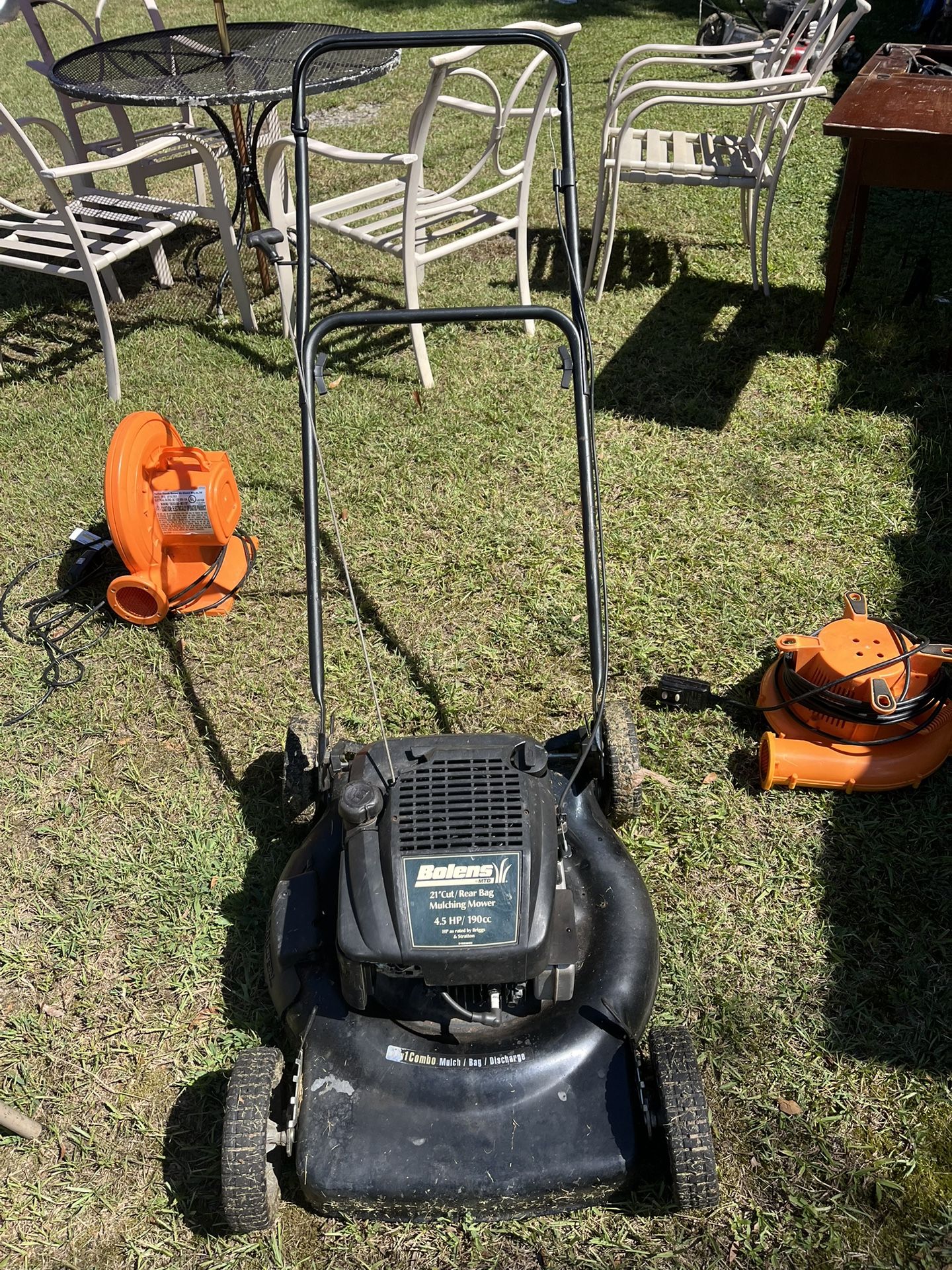 Lawnmower & Inflatable Air Blowers