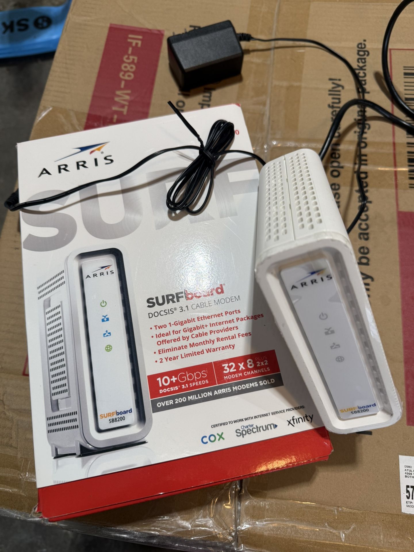 Arris Surfboard SB8200 Modem - Used (in perfect conditions )- $75