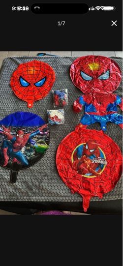 Spider-Man party supplies