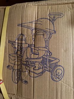 3-in-1 toddler push tricycle