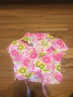 For wrap shirt size 4T