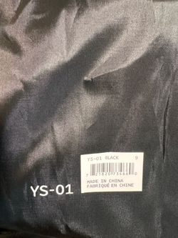 Yeezy Ys-01 Slides Black Size 9 With Original Bag