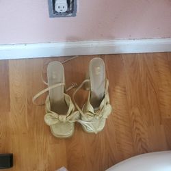  Chunky High Heel Gpld