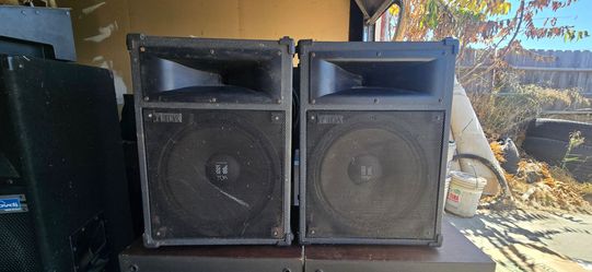 Toa 12" dj speakers
