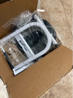 Bed rail still in box