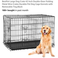 Large dog crate