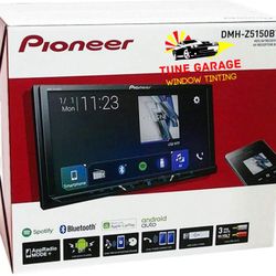 Pioneer DMH-Z5150BT Bluetooth In-Dash Apple CarPlay Receiver w/ 7" Touchscreen