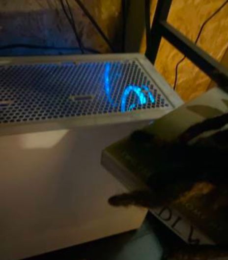RGB Gaming Pc With Monitor