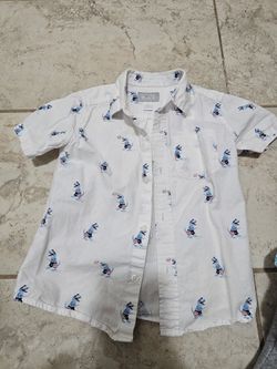4t Boys Button Up