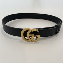 Gucci Marmont Leather Belt Size 23