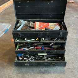 tool box with tools 