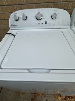 Whirlpool Top Load Washing Machine