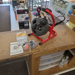 Drain Cleaner Drum Machine 50ft Brand New