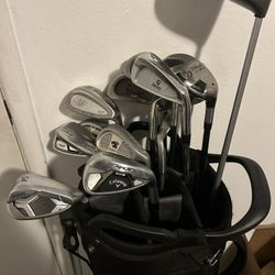Golf Set With TaylorMade Bag 