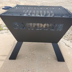 Custom Made Dallas Cowboys Fire Pit/grill