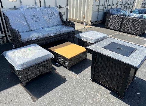 Fire Pit Propane Patio Sofa Set Brand New Patio Furniture Outdoor Patio Furniture Patio Couch Set New 