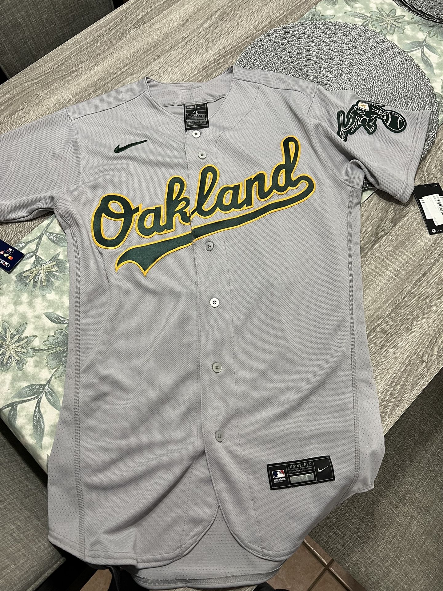 Oakland A’s Jersey Nike Authentic Baseball