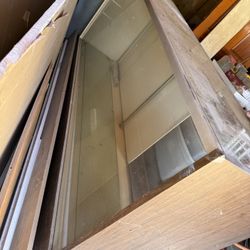 Retail Glass Display Cabinet — Excellent Condition 