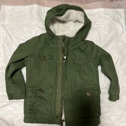 Cat And Jack Toddler Boys Warm Hoodie Jacket Size 2T