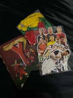Ronaldo soccer birthday decor