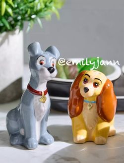 Lady and the Tramp Salt and Pepper Shaker Set