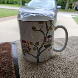 Large Owl Coffee Mug 