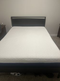Queen size bed. 1 month  old