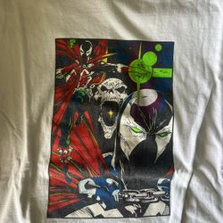 Spawn Marvel Comics Todd McFarland 1993 T-shirt XXL oversized