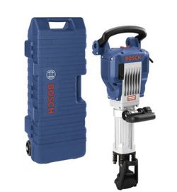 Bosch 15 Amp 1-1/8 in. Corded Concrete Electric Hex Breaker Hammer Kit with Hard Carrying Case with Wheels