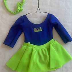 Seahawks Cheerleader Outfit For American Girl Doll