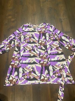 Women’s purple and black shirt size 3x by SHEIN #13