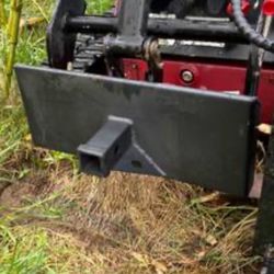 Dingo Trailer Mover Attachment fits Universal Mini Skid Steer, 2in Receiver Hitch 