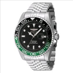 Invicta Pro Diver 47MM Quartz Black Dial Sprite Bezel Men's Watch 48387