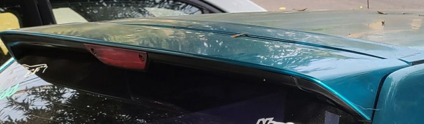 1991 ef civic hatch spoiler oem color no damage
