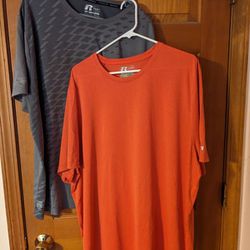 Lot of 2 Russell Athletic Short Sleeve 3XL Shirts