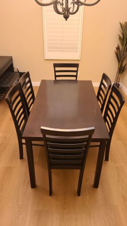 Dining Table Set 7pc