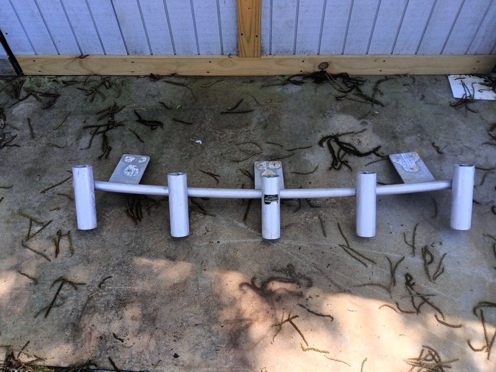 5 Rod Boat Rod Holder Marine Certified