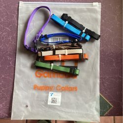 8 Gamuda Puppy Collars 