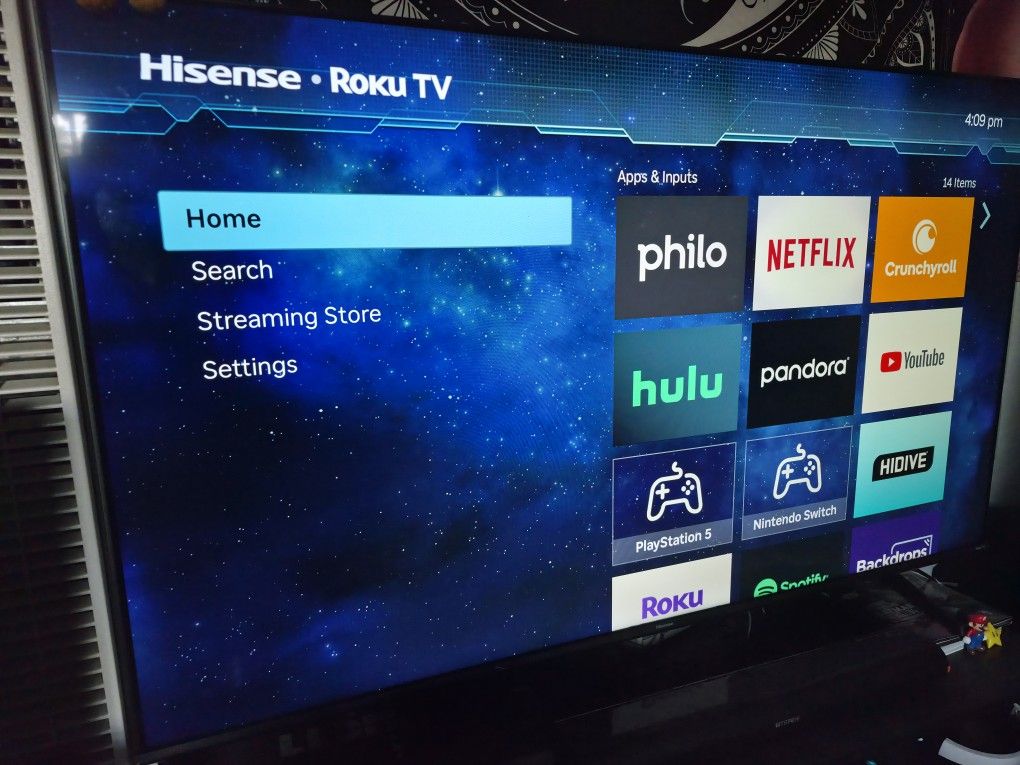 58 inch 4K Hisence TV