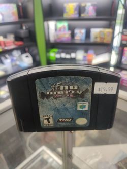 WWF No Mercy Nintendo 64 Cartridge