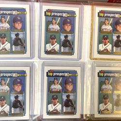 1992 Topps 6xGold Top Prospect Ryan Klesko