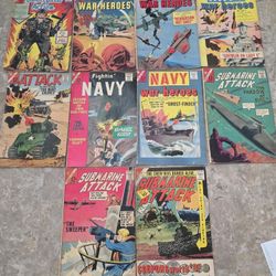 1960s War Comic Book Lot