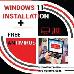 Windows Installation  plus  Free Antivirus