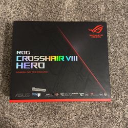 Asus Rog Crosshair VIII hero gaming motherboard 