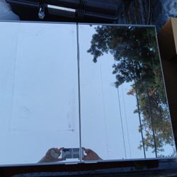 Medicine Cabinet , Double Mirrored Doors