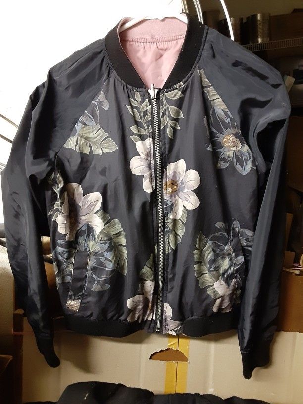 Bomber Style Reversable Juniors Jacket
