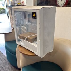 White Rgb Gaming Pc Case 