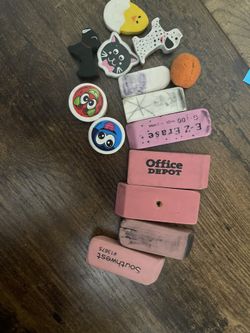 Used Erasers 