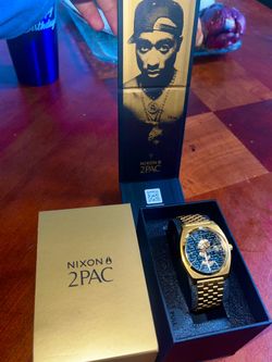 2pac Gold Nixon Watch!